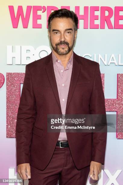 Jeff Marchelletta attends the Los Angeles premiere of Season 2 of HBO's unscripted series 'WE'RE HERE' at Sony Pictures Studios on October 08, 2021...