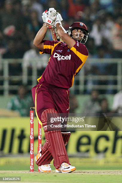 Robbie Rampaul 84 Dr Y S Rajasekhara Reddy International Cricket Stadium Stock Photos ...
