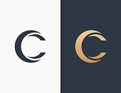 Letter C Logo Icon Vector Design Editable Resizable EPS 10