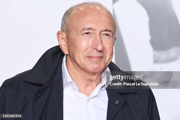 Gerard Collomb lattends the	opening ceremony during the 13th Film Festival Lumiere In Lyon on October 09, 2021 in Lyon, France.