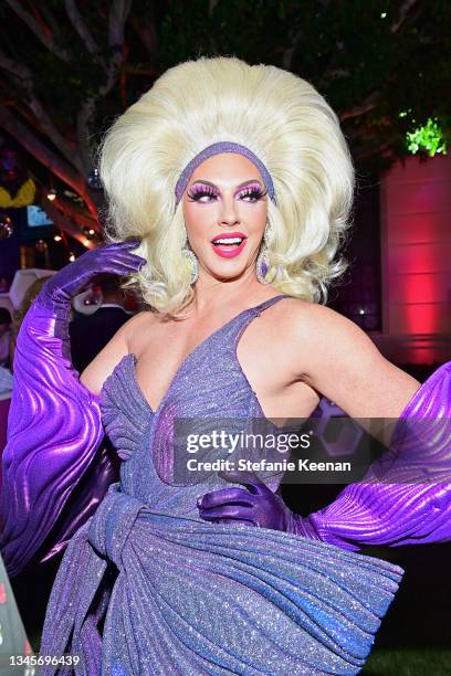 Alyssa Edwards attends the "We're Here" Season 2 Premiere at Sony Pictures Studios on October 08, 2021 in Culver City, California.