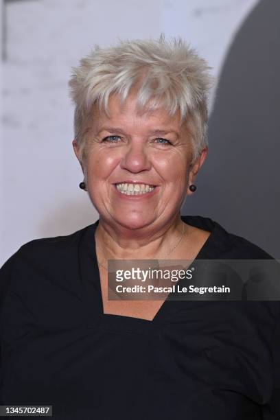 Mimie Mathy attends the	opening ceremony during the 13th Film Festival Lumiere In Lyon on October 09, 2021 in Lyon, France.