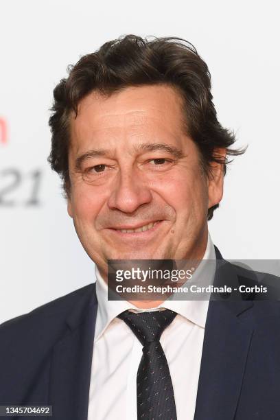 Laurent Gerra attends the opening ceremony during the 13th Film Festival Lumiere In Lyon on October 09, 2021 in Lyon, France.