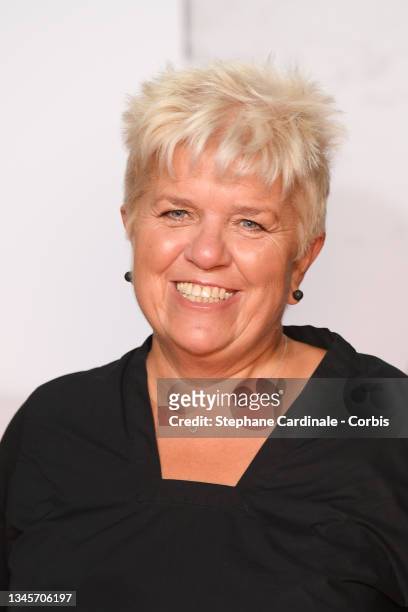 Mimie Mathy attends the opening ceremony during the 13th Film Festival Lumiere In Lyon on October 09, 2021 in Lyon, France.
