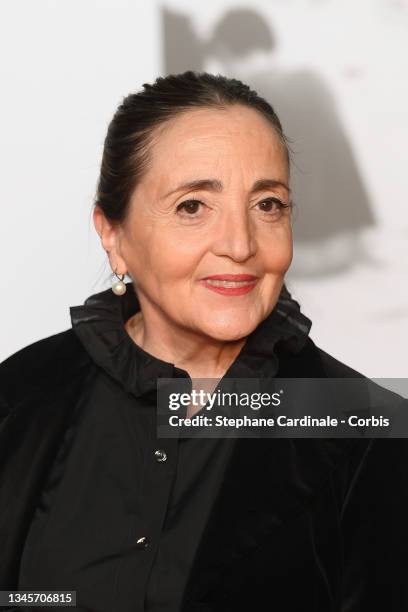 Dominique Blanc attends the opening ceremony during the 13th Film Festival Lumiere In Lyon on October 09, 2021 in Lyon, France.