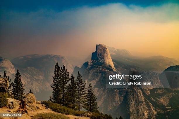 half dome - glacier point stock-fotos und bilder