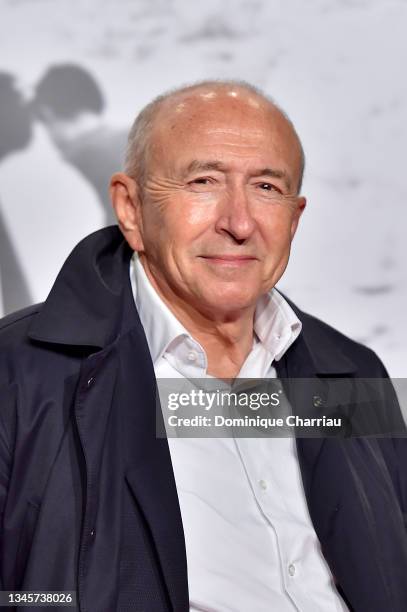 Gérard Collomb attends the opening ceremony during the 13th Film Festival Lumiere In Lyon on October 09, 2021 in Lyon, France.