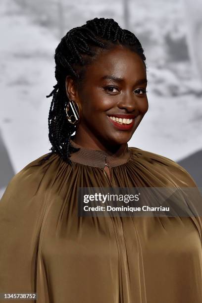 Aissa Maiga attends the opening ceremony during the 13th Film Festival Lumiere In Lyon on October 09, 2021 in Lyon, France.