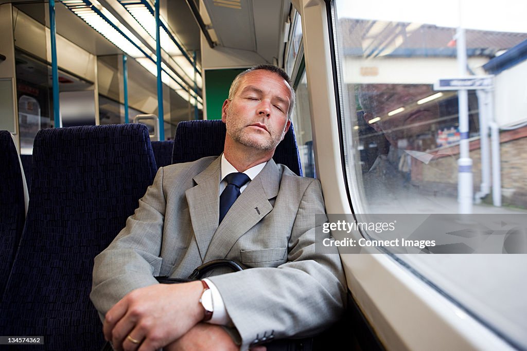 Dormir no comboio de passageiros