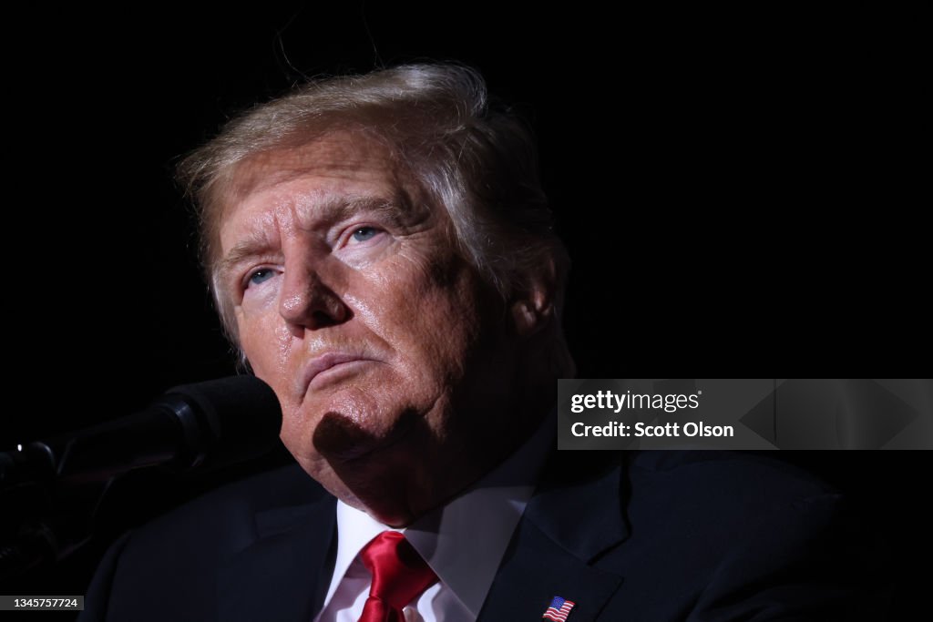 Donald Trump Holds Rally At Iowa State Fairgrounds
