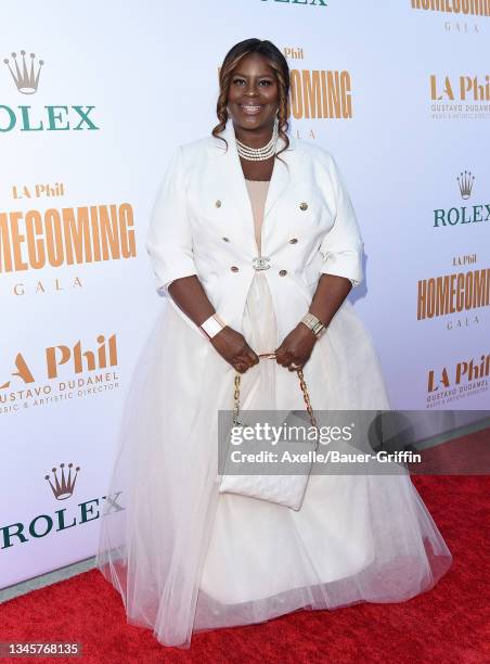 Retta attends the Los Angeles Philharmonic Homecoming Concert & Gala at Walt Disney Concert Hall on October 09, 2021 in Los Angeles, California.