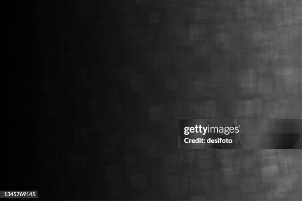 a horizontal creative black glowing textured effect backgrounds- vector xmas shiny backdrop with little subtle lighter grey squares all over - greyscale stock illustrations