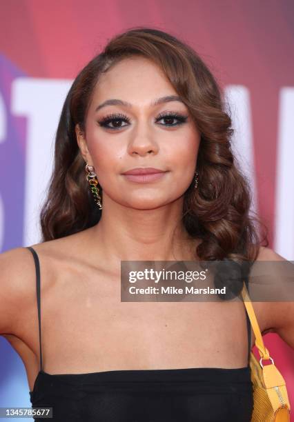 Kassius Nelson attends the "Last Night In Soho" UK Premiere during the 65th BFI London Film Festival at Curzon Soho on October 09, 2021 in London,...