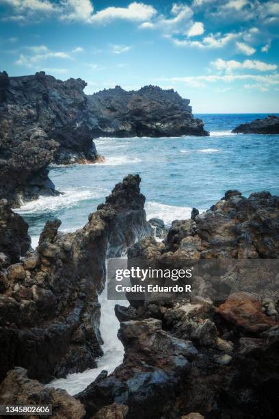 coast landscape - hierro bildbanksfoton och bilder
