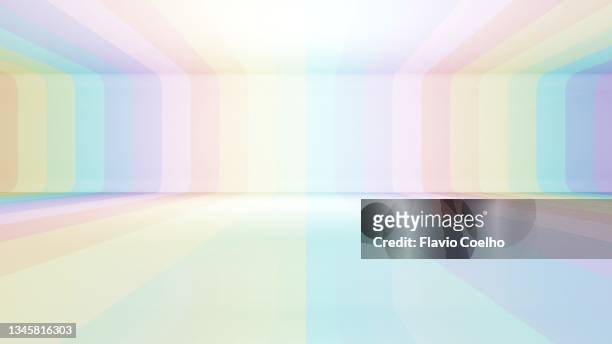 pastel colored striped pattern background - nursery bedroom stockfoto's en -beelden