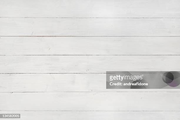 azulejos de fondo de textura de madera blanca (continuo) - plank timber fotografías e imágenes de stock