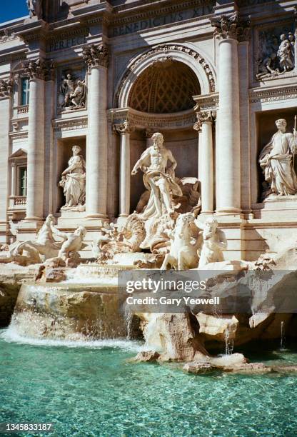 trevi fountain in rome - rome stock pictures, royalty-free photos & images