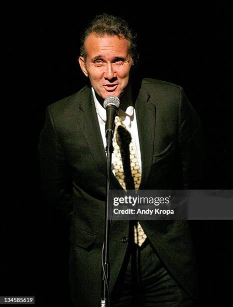 Producer Patrick Gimenez attends the premiere of ''R.I.F.'' during the 2011 In French with English Subtitles film festival opening gala at the...