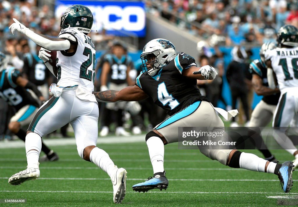 Philadelphia Eagles v Carolina Panthers