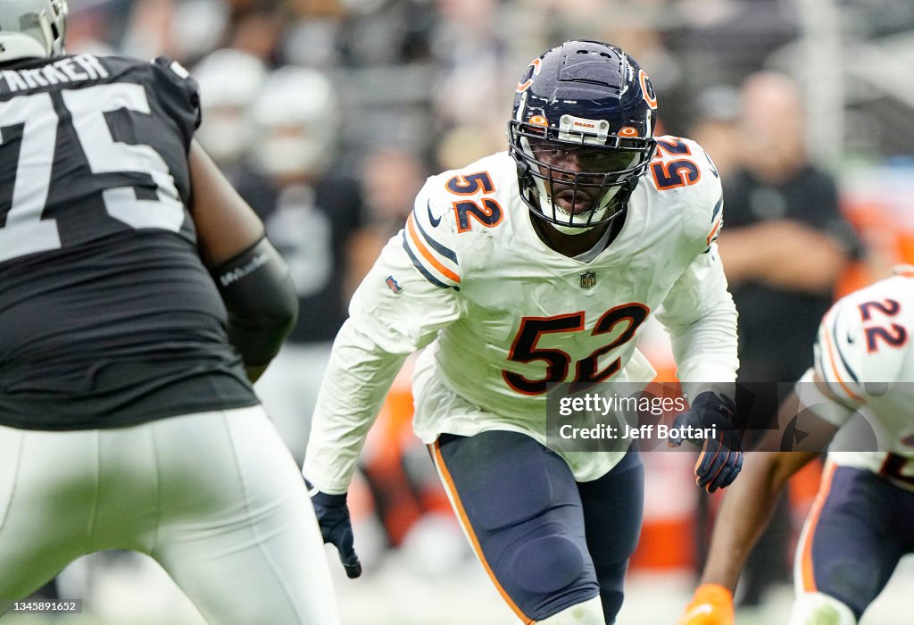 Chicago Bears v Las Vegas Raiders