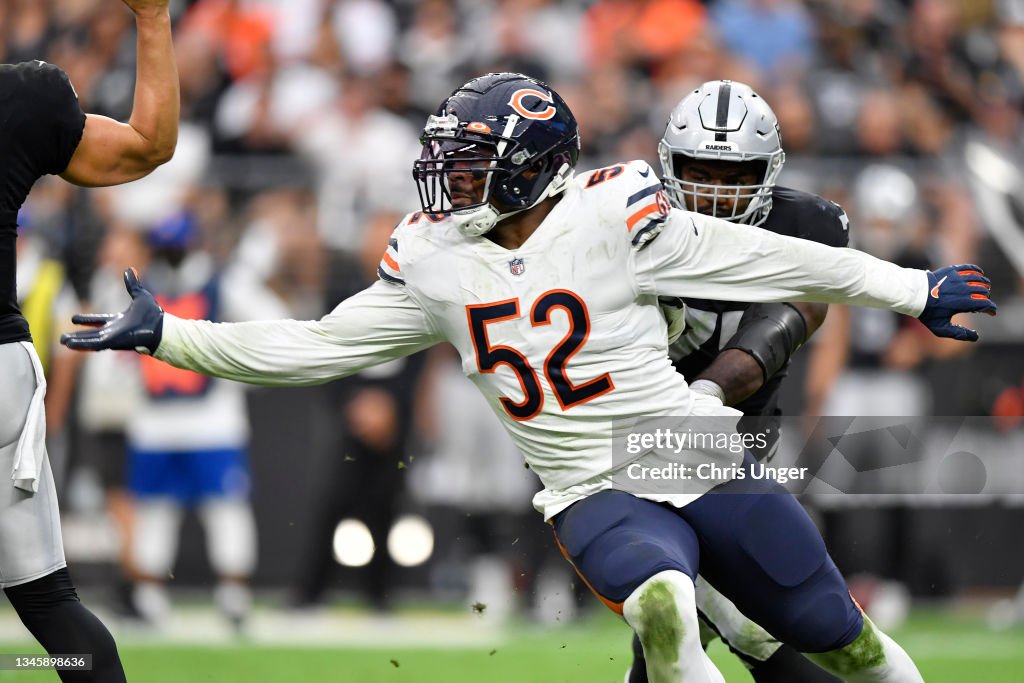 Chicago Bears v Las Vegas Raiders