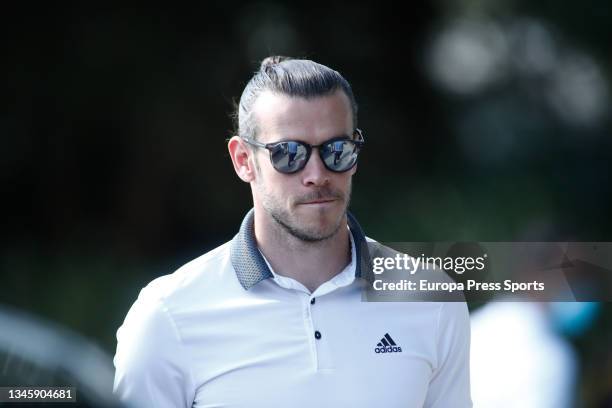 Gareth Bale of Real Madrid is seen during the Acciona Open Espana of Golf, Spain Open, at Casa de Campo on October 10 in Madrid, Spain.