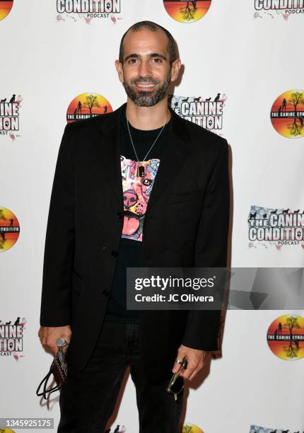 Actor Christian Moldes attends Los Angeles Special Screening Of Docuseries "The Canine Condition" at Wilshire Screening Room on October 10, 2021 in...