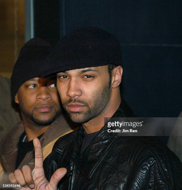 Joe Budden during Launch Party for XCD Men's Skin Care Line Hosted by Jason Kidd - Arrivals at 40/40 Club in New York City, New York, United States.
