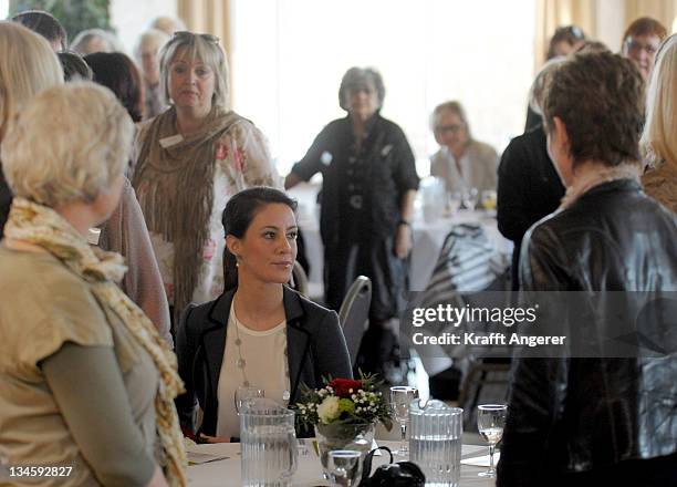 Princess Marie Of Denmark attends the ErhvervsKvinders Landskonference 2011 at Hotel des Nordens on April 9, 2011 in Harrislee, Germany.