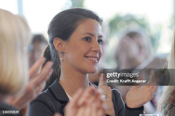 Princess Marie Of Denmark attends the ErhvervsKvinders Landskonference 2011 at Hotel des Nordens on April 9, 2011 in Harrislee, Germany.