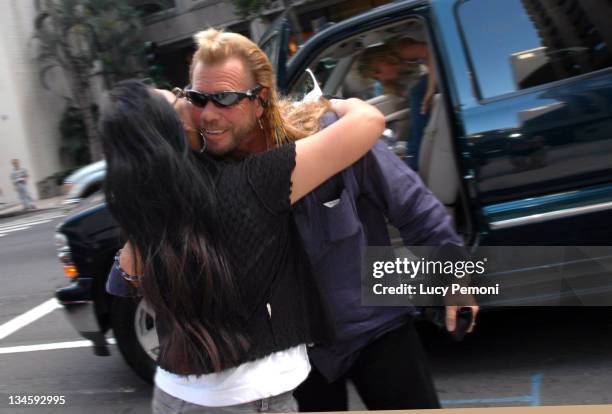 Duane "Dog" Chapman and guest during March of Dimes Honolulu Fundraiser Featuring Duane "Dog" Chapman of "Dog The Bounty Hunter" - November 14, 2006...