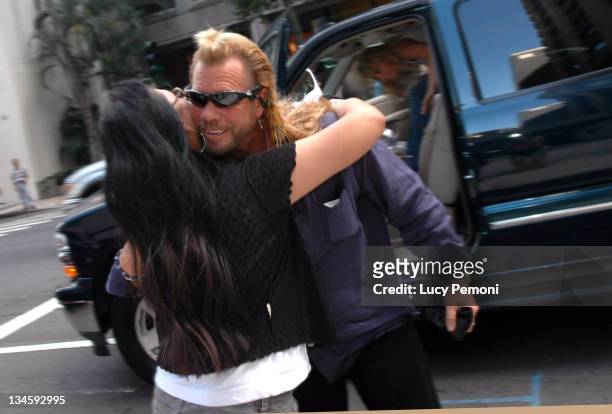 Duane "Dog" Chapman and guest during March of Dimes Honolulu Fundraiser Featuring Duane "Dog" Chapman of "Dog The Bounty Hunter" - November 14, 2006...