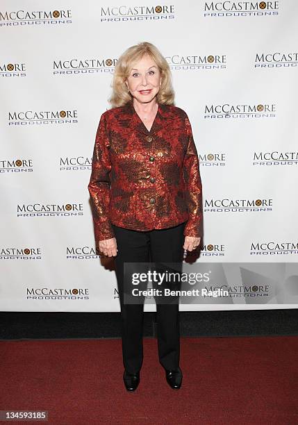 Actress Michael Learned attends the 40th Anniversary Reunion Of ''The Waltons'' at Landmark Loew's - Jersey City on December 2, 2011 in Jersey City,...