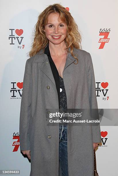 Carole Richert attends the 1st edition of 'La Fete de la Tele' at Le Showcase on June 15, 2010 in Paris, France