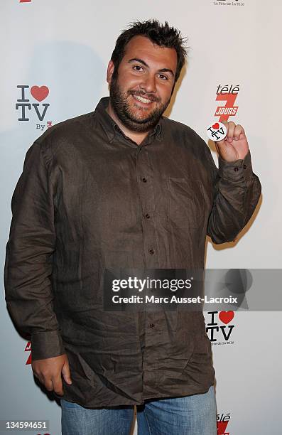 Laurent Ournac attends the 1st edition of 'La Fete de la Tele' at Le Showcase at Le Showcase on June 15, 2010 in Paris, France.