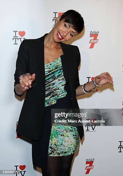 Sonia Rolland attends the 1st edition of 'La Fete de la Tele' at Le Showcase on June 15, 2010 in Paris, France