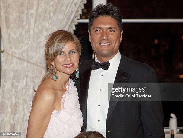 Anja Kaehny and Louis Aguirre attend the Audi Best Buddies Palm Beach Gala at Mar-a-Lago on March 18, 2011 in Palm Beach, Florida.