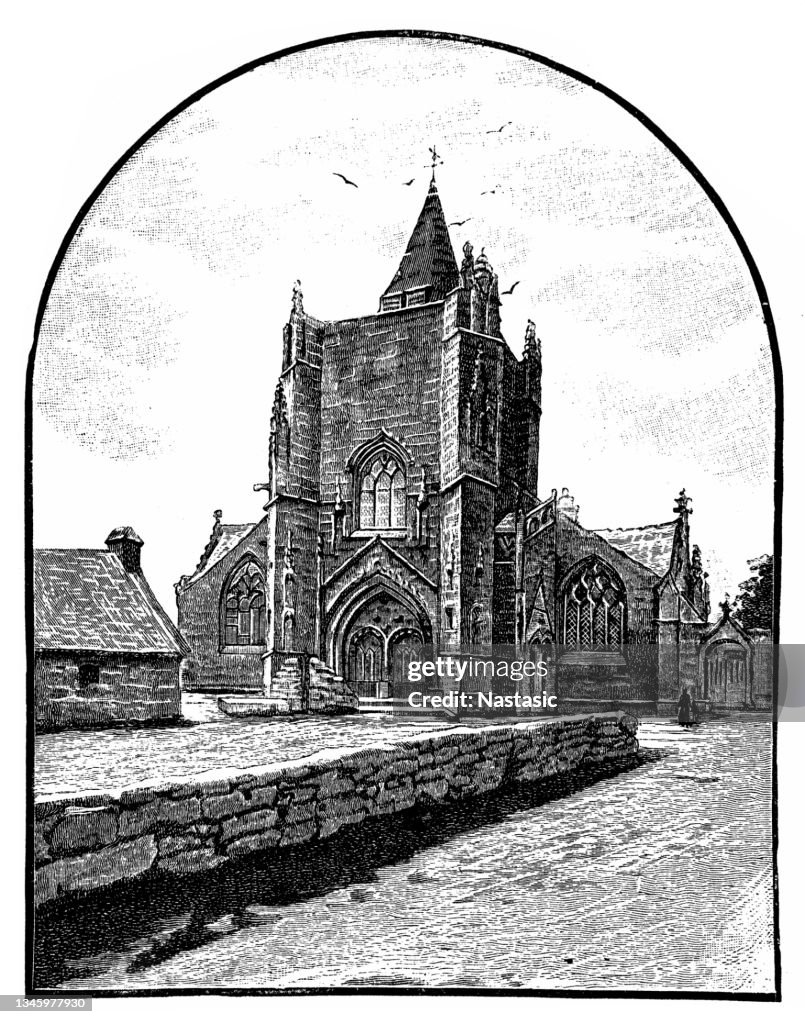 The church of Saint-Nonna de Penmarc'h