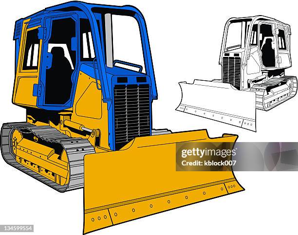 Mini Dozer Vector 23 Dozer Vector High Res Illustrations - Getty Images