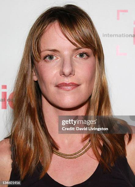 Filmmaker Katie Galloway attends the International Documentary Association's 27th award ceremony at Directors Guild of America on December 2, 2011 in...