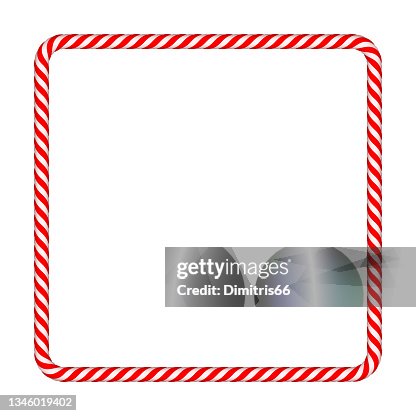 Candy Cane Frame Candy Cane Frame