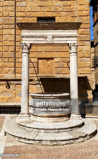 pienza val d'orcia tuscany italy - marco brivio stock pictures, royalty-free photos & images