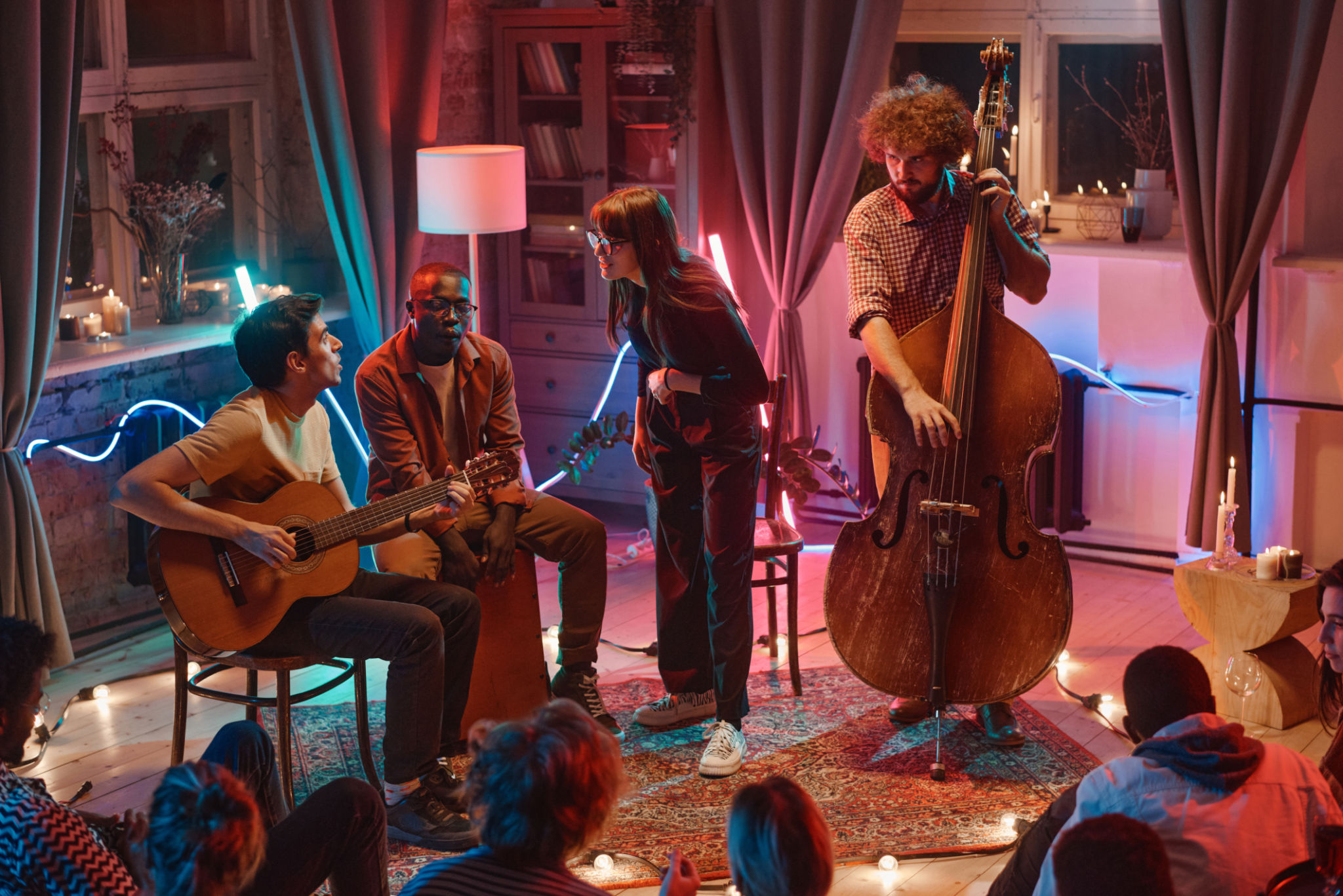 cozy home concert