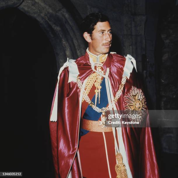 Prince Charles is installed as Great Master of the Most Honourable Order of the Bath during the 250th anniversary service of the Order in Westminster...