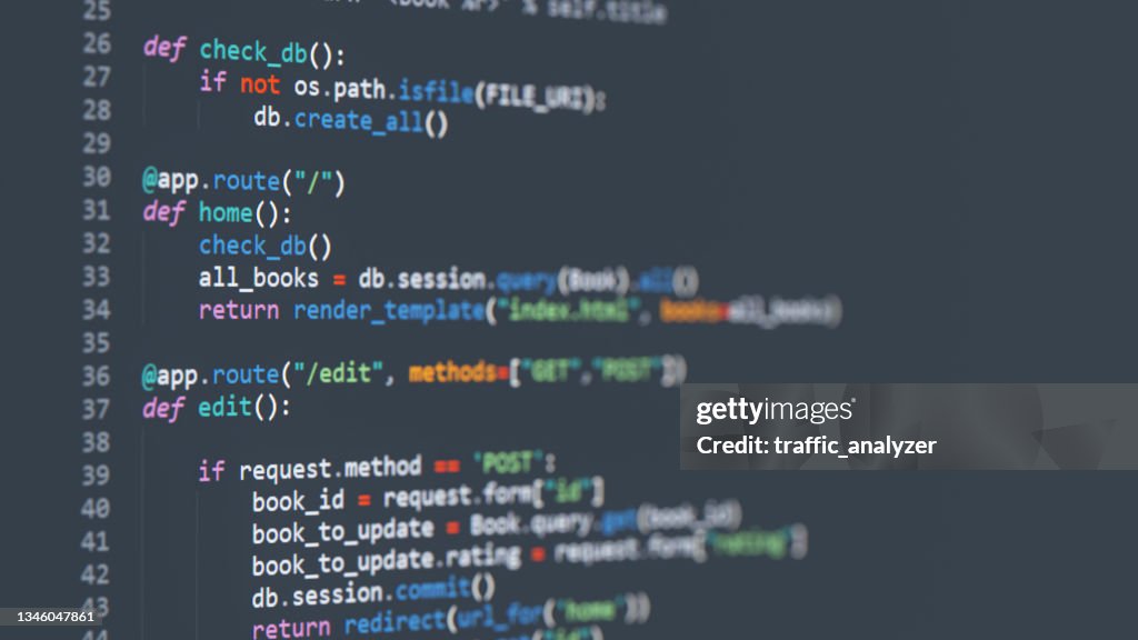 Código do Programa - Estrutura python e frasco