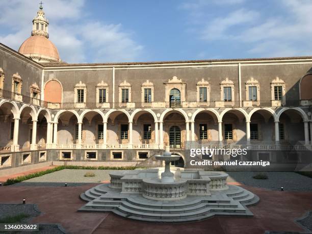 university at catania, sicily, italy - university of catania stock pictures, royalty-free photos & images