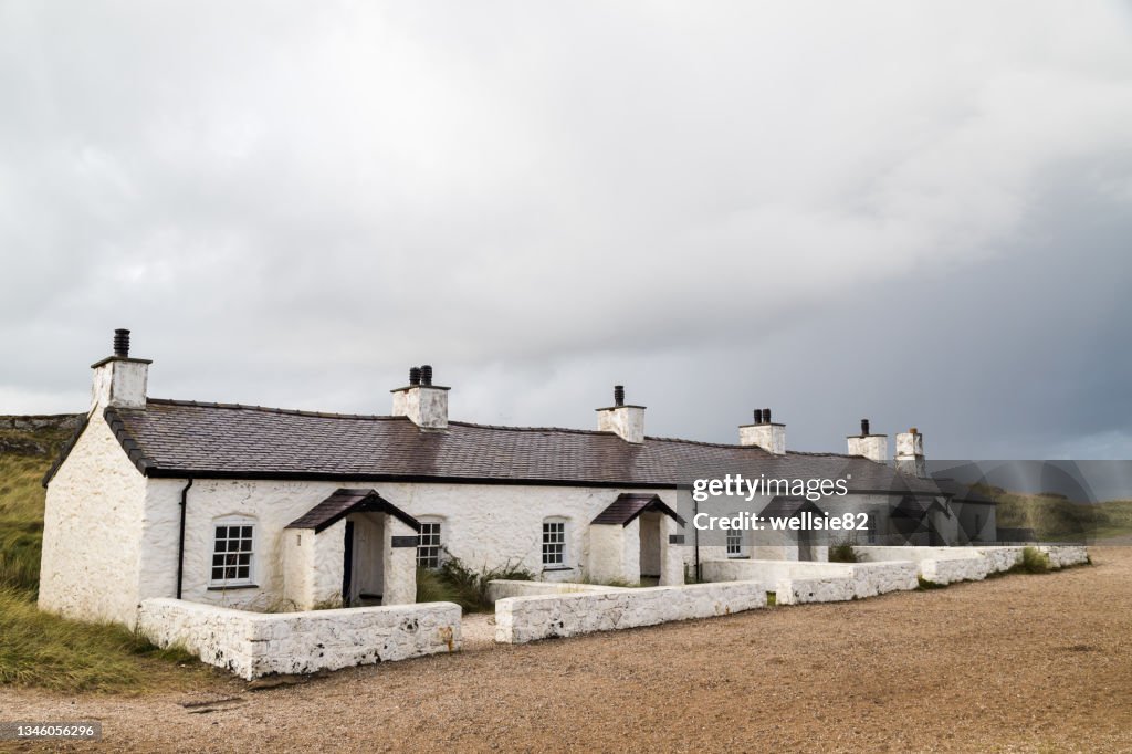 Pilot cottages on Llanddwyn Island