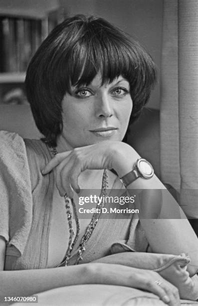 English actress Jill Gascoine , UK, 28th November 1973.