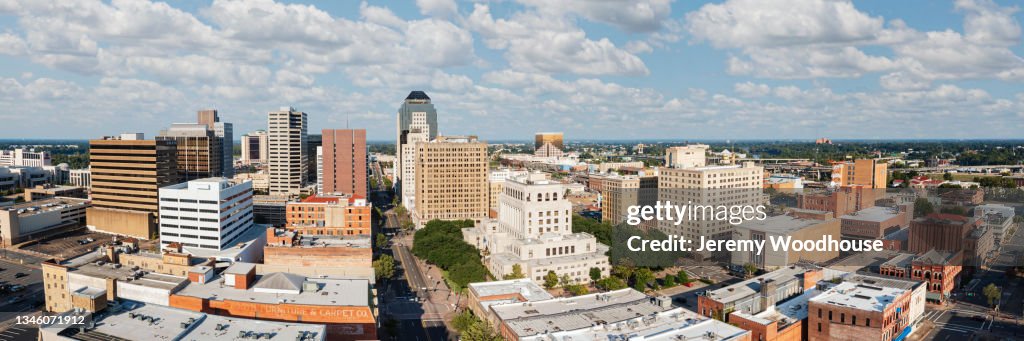 Elevated View of Downtown Shreveport