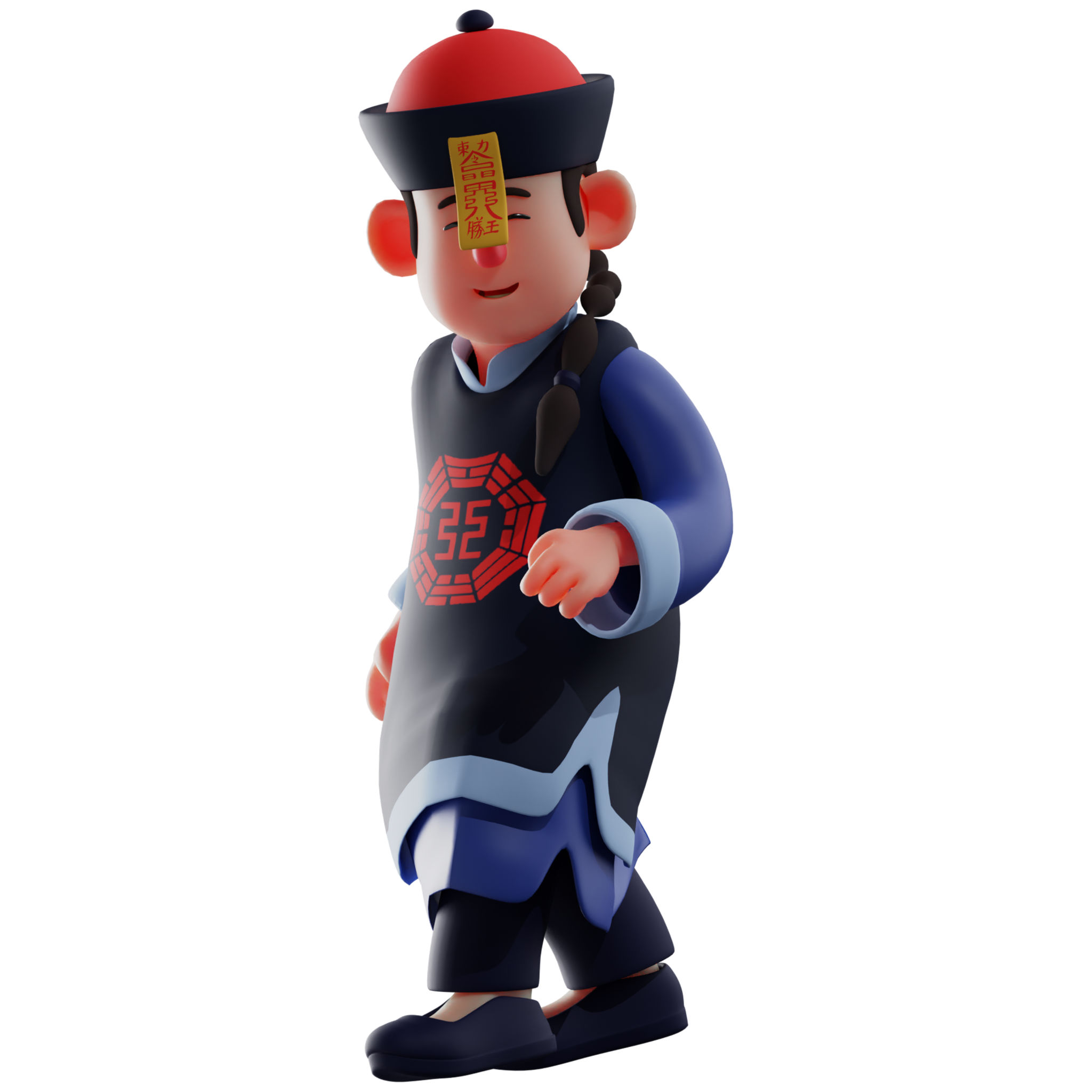 Smiley Face 3D Vampire Cartoon Picture with funny poses Smiley Face 3D Vampire Cartoon Picture with funny poses